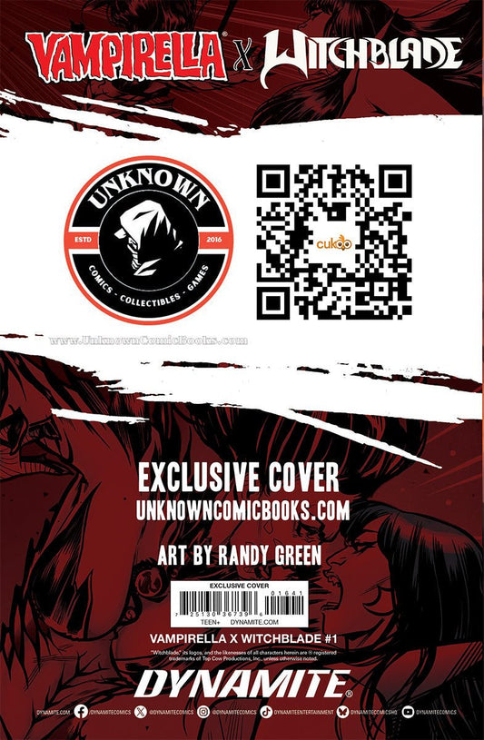 VAMPIRELLA X WITCHBLADE SPECIAL #1 RANDY GREEN EXCLUSIVE VAR (09/30/2026) - FURYCOMIX