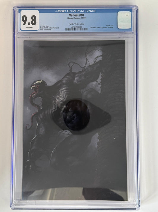 Venom 10 CGC 9.8 Blue Label Parrillo Exclusive Var - FURYCOMIX
