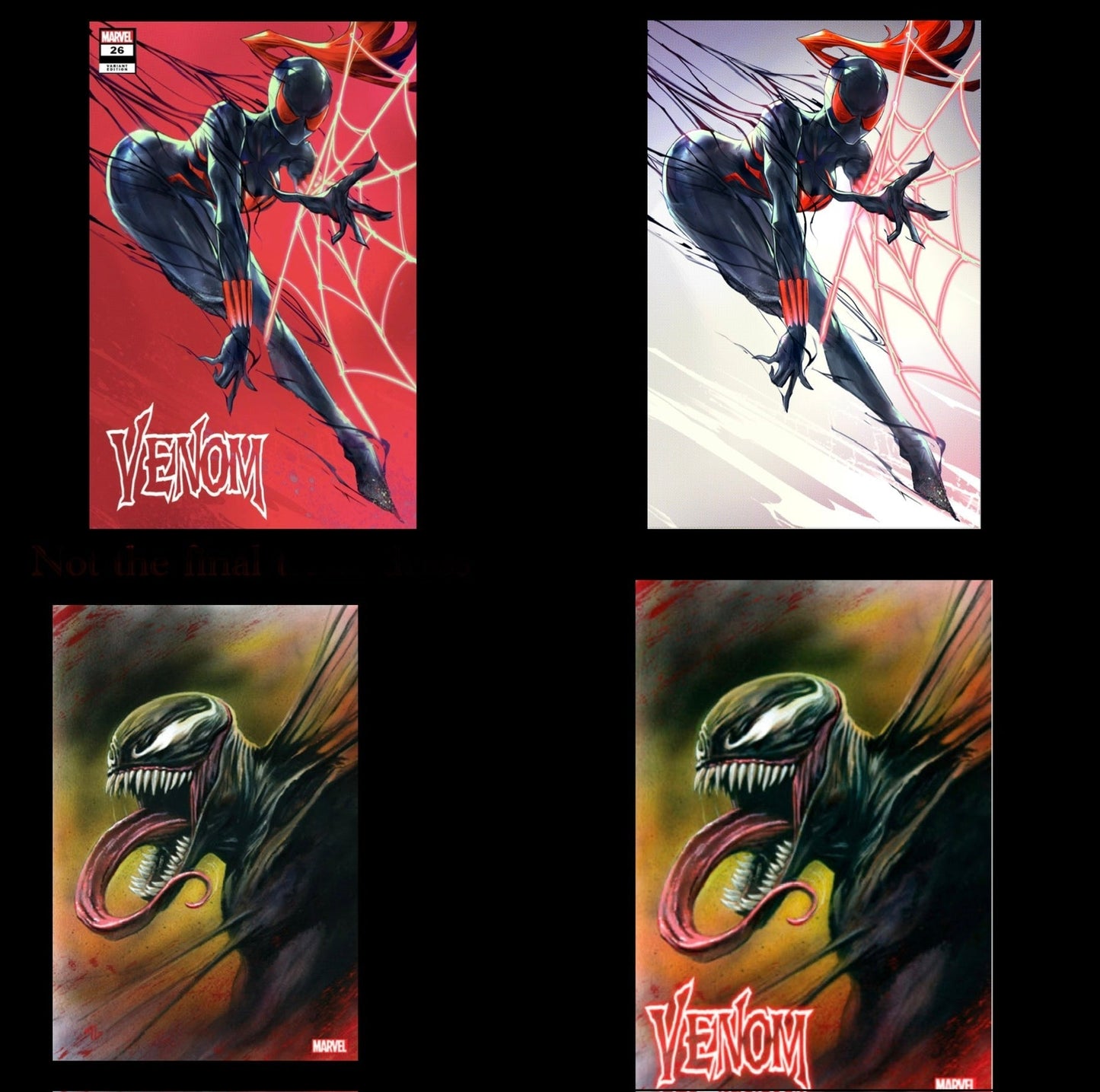 VENOM 26 BY Ivan Tao BLACK SABER COMICS EXCLUSIVE - FURYCOMIX