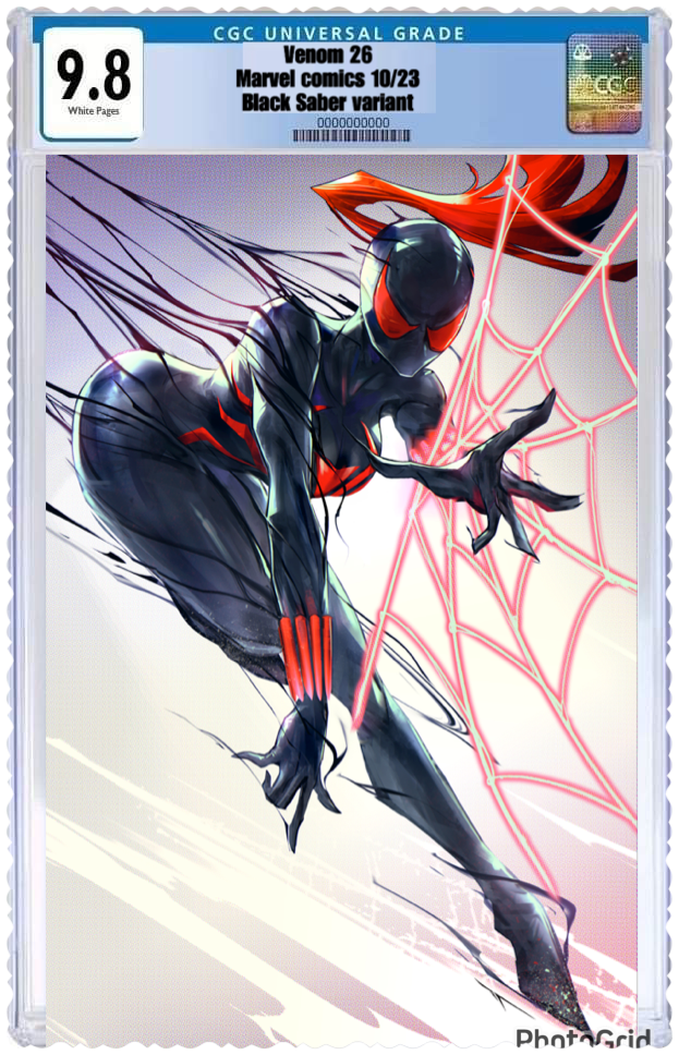 VENOM 26 BY Ivan Tao BLACK SABER COMICS EXCLUSIVE - FURYCOMIX
