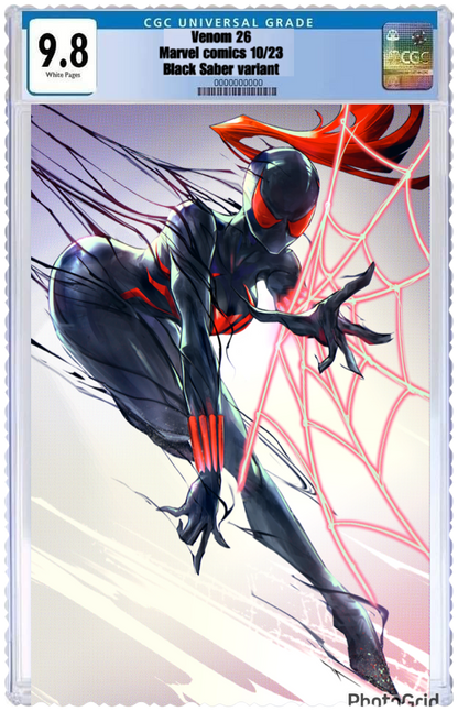 VENOM 26 BY Ivan Tao BLACK SABER COMICS EXCLUSIVE - FURYCOMIX