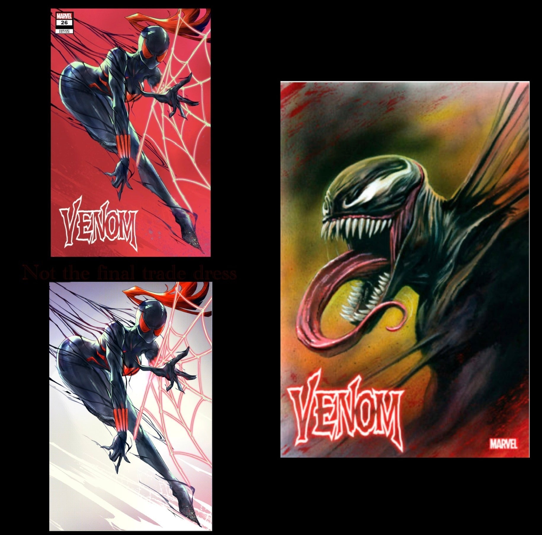 VENOM 26 BY Ivan Tao BLACK SABER COMICS EXCLUSIVE - FURYCOMIX