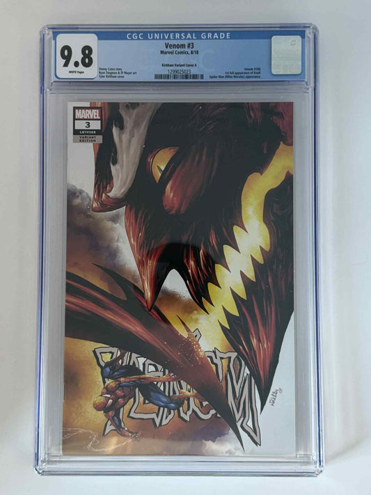 Venom 3 CGC 9.8 Blue Label Exclusive Var - FURYCOMIX
