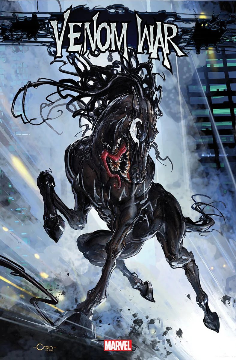 Venom War #1 Clayton Crain Horse Variant - FURYCOMIX