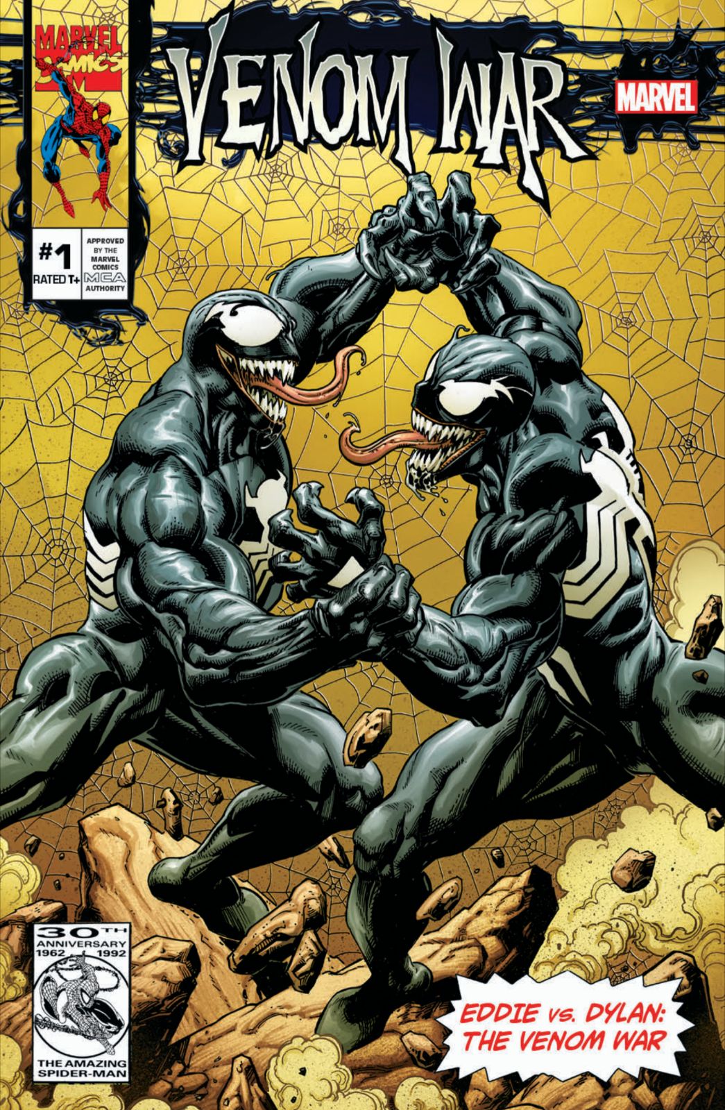 VENOM WAR # 1 MARK BAGLEY TRADE EXCLUSIVE - FURYCOMIX