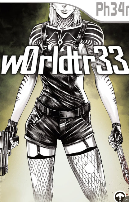 W0RLDTR33 9 Mike Rooth Black Saber Comics Exclusiveltd 250 - FURYCOMIX