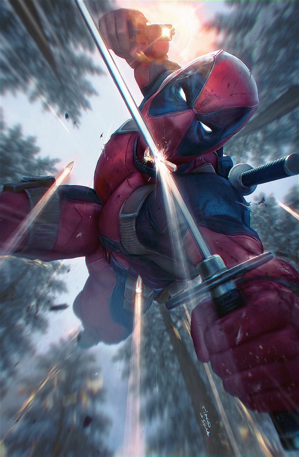 Wade Wilson: Deadpool 1 Tiago Da Silva Megacon Exclusive - FURYCOMIX