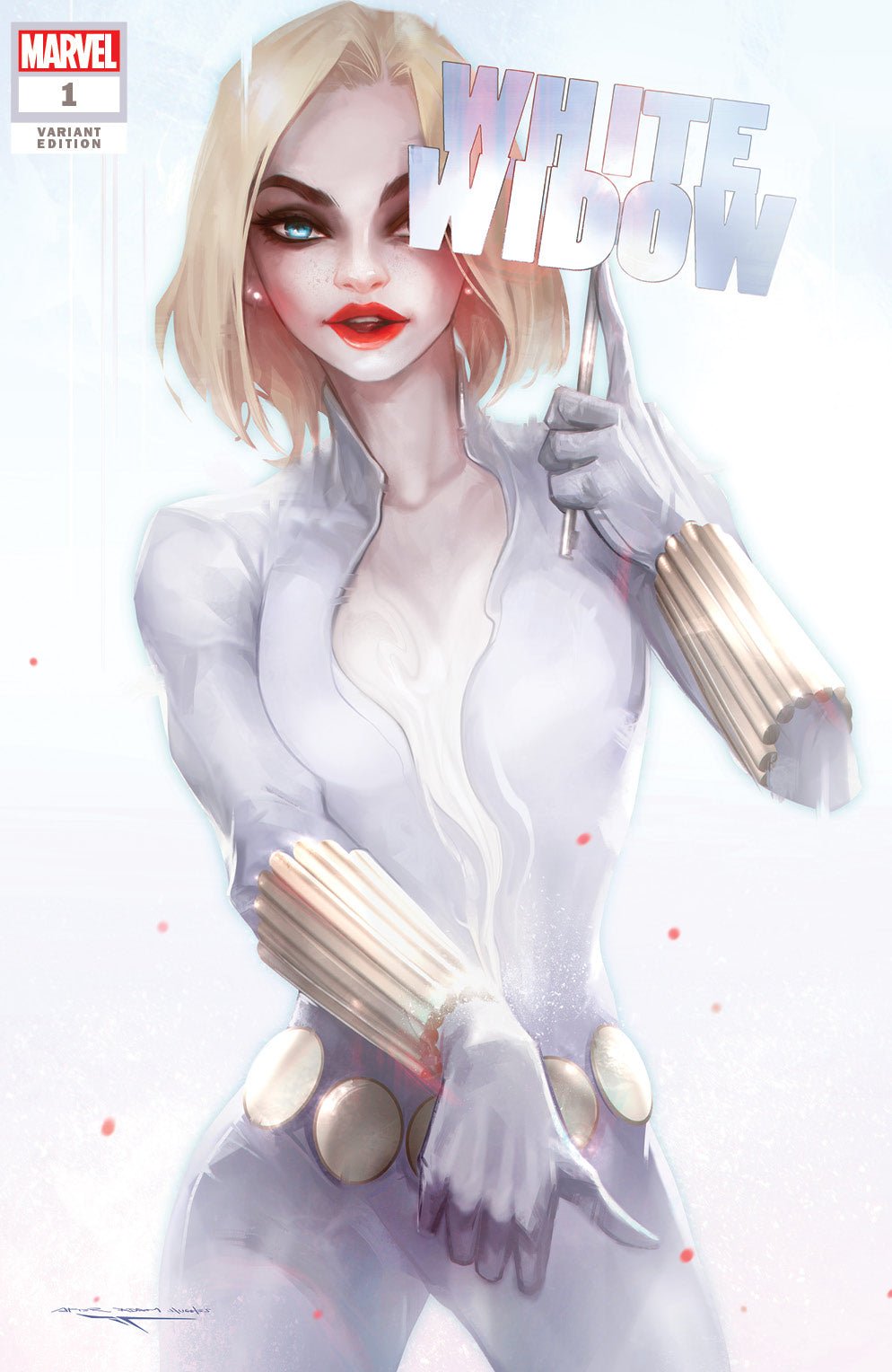 White Widow Black Saber Comics Exclusive Ivan Tao Ltd 250 - FURYCOMIX