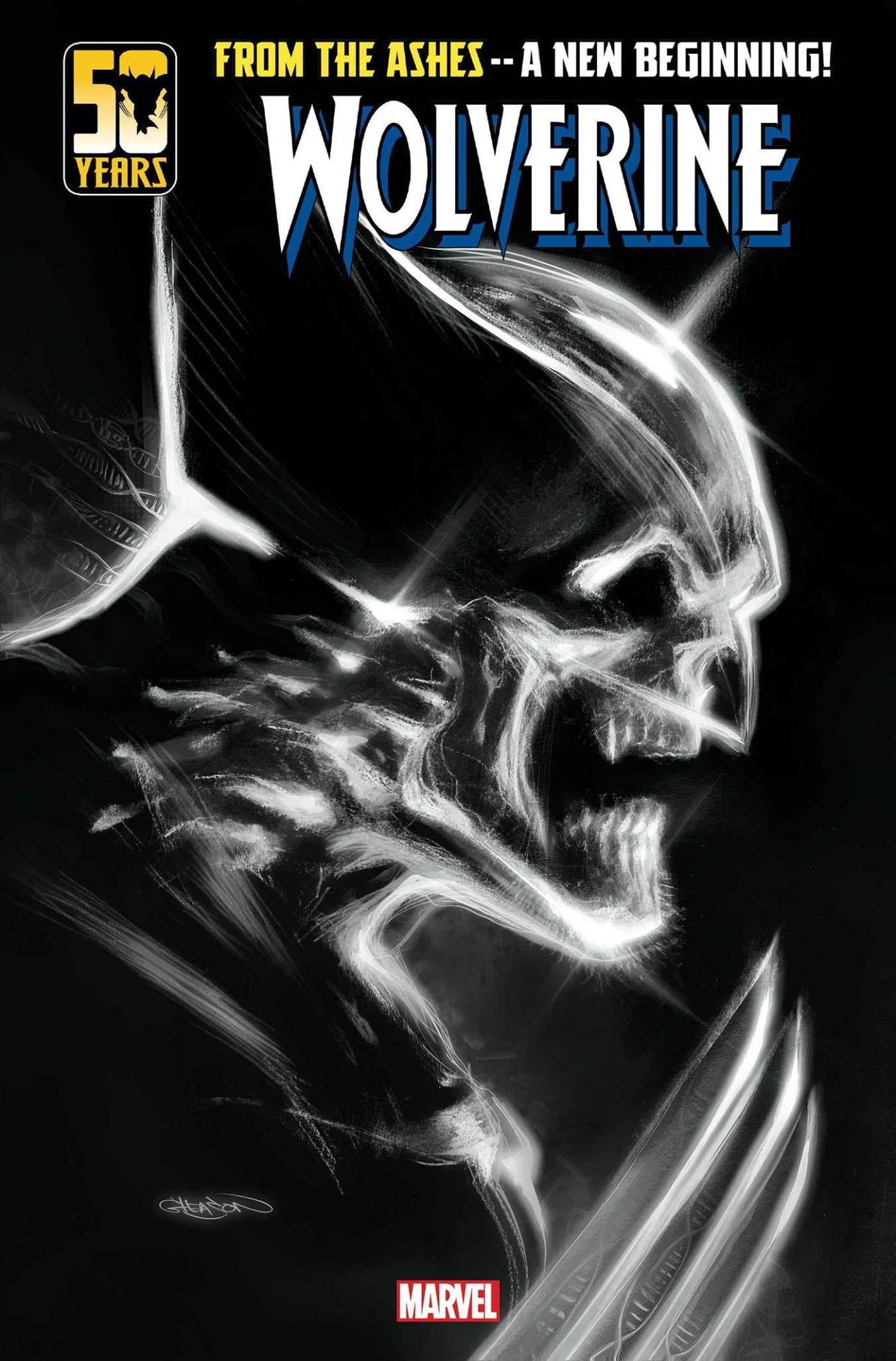 Wolverine #1 Pat Gleason Adamantium Head Foil Variant - FURYCOMIX
