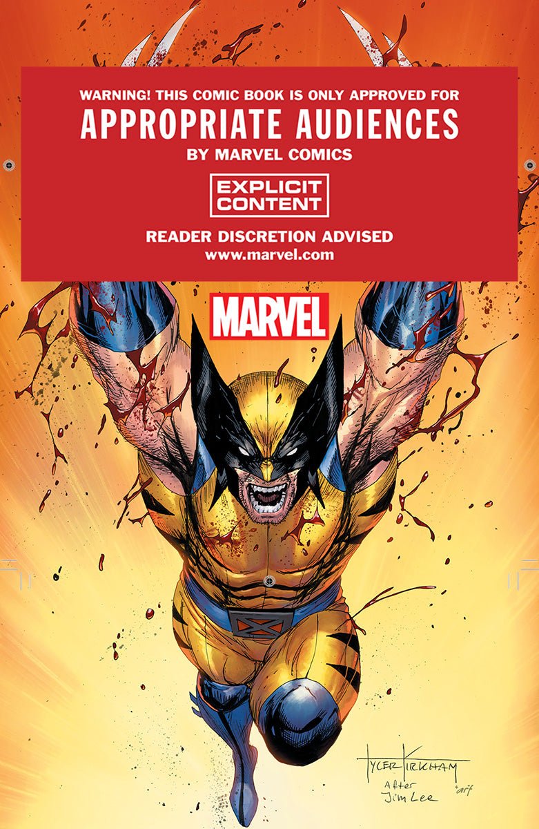 Wolverine Revenge 2 Red Band [Polybagged] Explicit Content Unknown Comics Exclusive Tyler Kirkham Virgin Var (09/25/2024) - FURYCOMIX