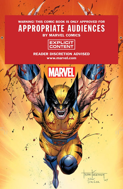 Wolverine Revenge 2 Red Band [Polybagged] Explicit Content Unknown Comics Exclusive Tyler Kirkham Virgin Var (09/25/2024) - FURYCOMIX