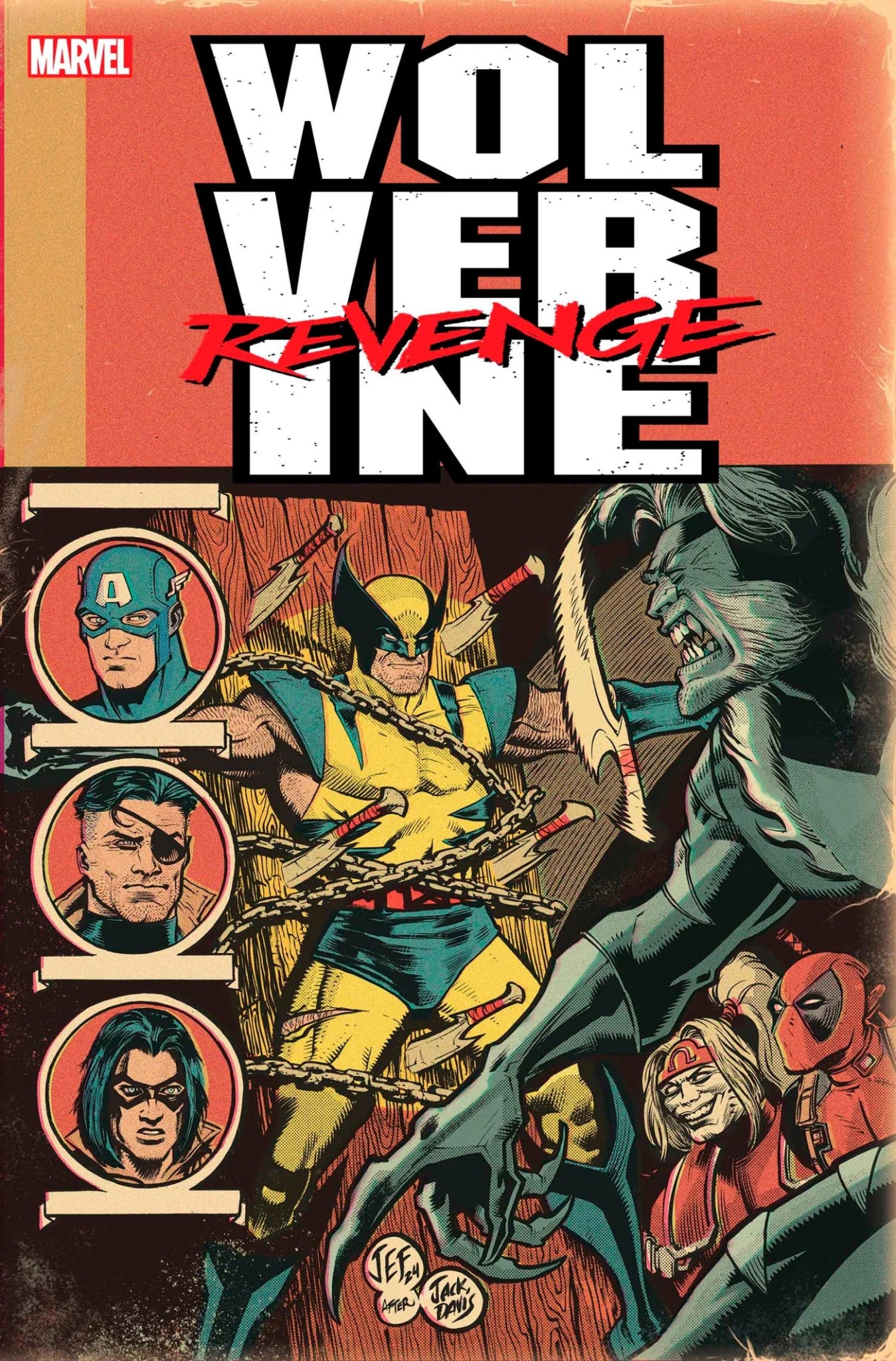 Wolverine Revenge Red Band #2 1:25 Juan Ferreyra Homage Variant - FURYCOMIX