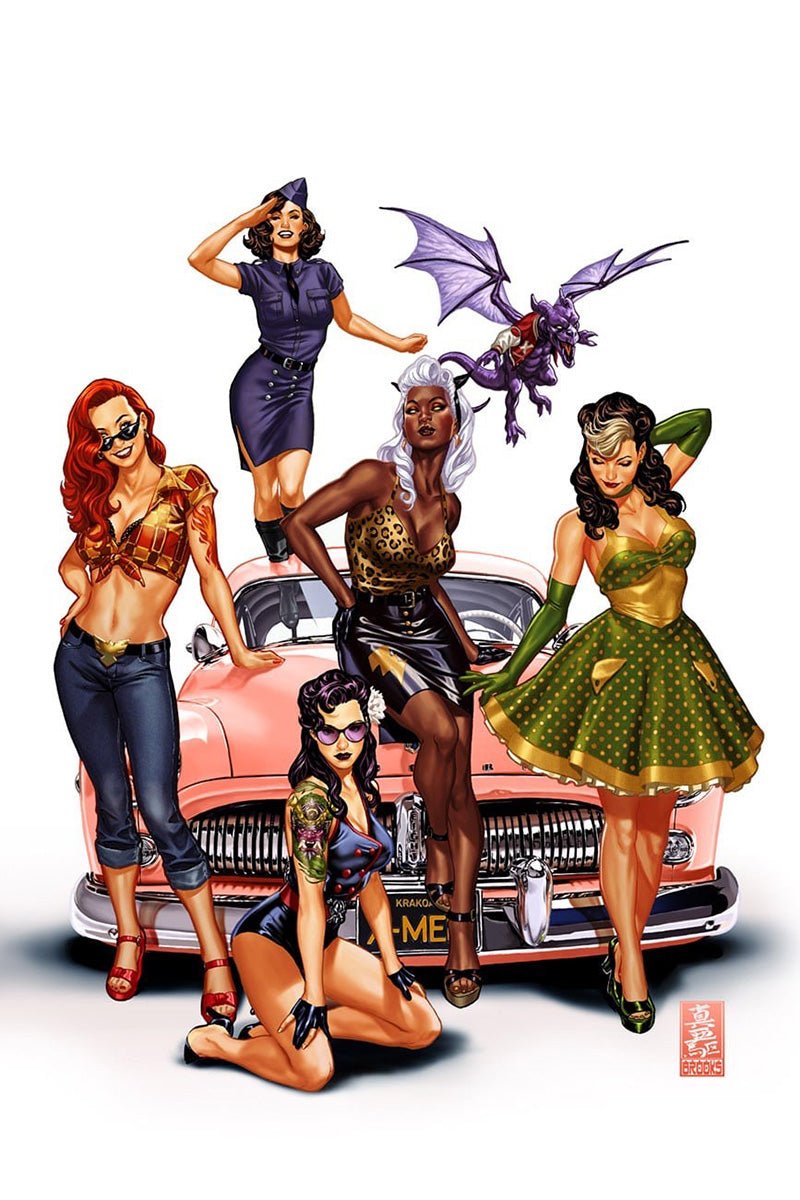 X - MEN 1 MARK BROOKS CVR C SDCC 2024 EXCLUSIVE VIRGIN VAR (07/24/2024) - FURYCOMIX