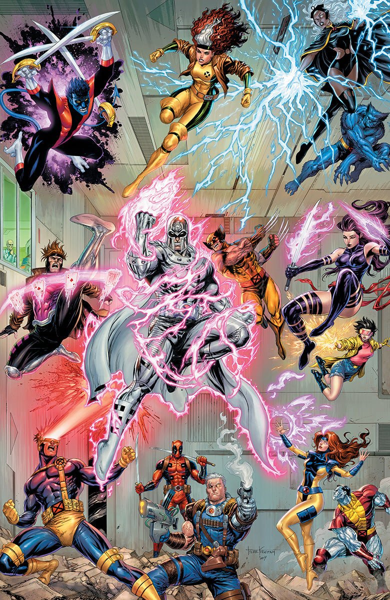X - Men 12 Unknown Comic Tyler Kirkham Connecting Cover Exclusive ECCC CONVENTION Virgin Var (02/26/2025) - FURYCOMIX