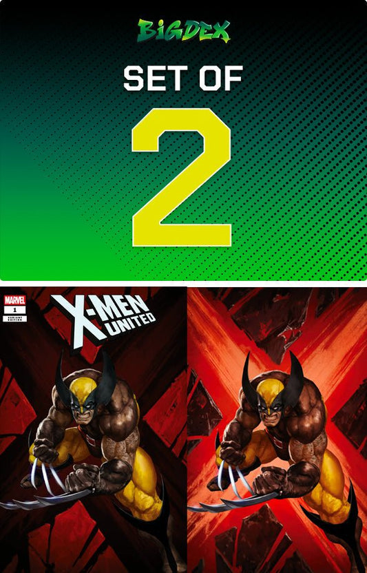 X-Men United #1 SKAN SRISUWAN Trade/Virgin Set - FURYCOMIX