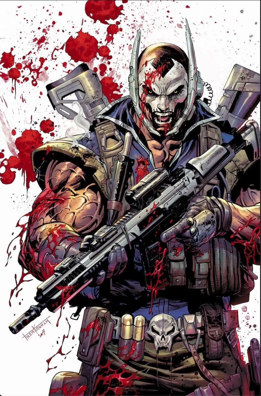 Youngblood 1 Tyler Kirkham Battle Damage Exclusive - FURYCOMIX