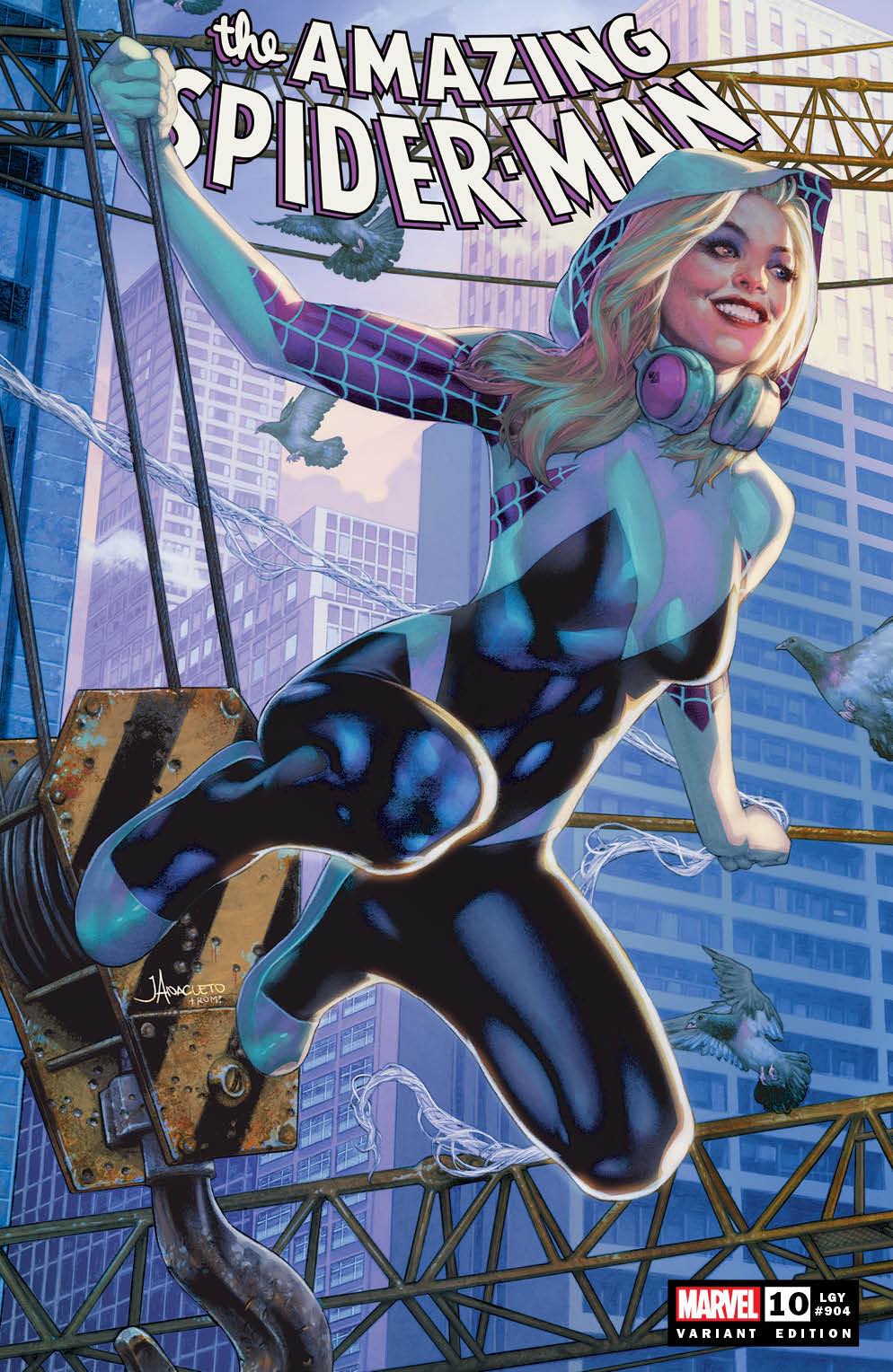 AMAZING SPIDER-MAN #10 UNKNOWN COMICS JAY ANACLETO EXCLUSIVE VAR (09/28/2022) - FURYCOMIX