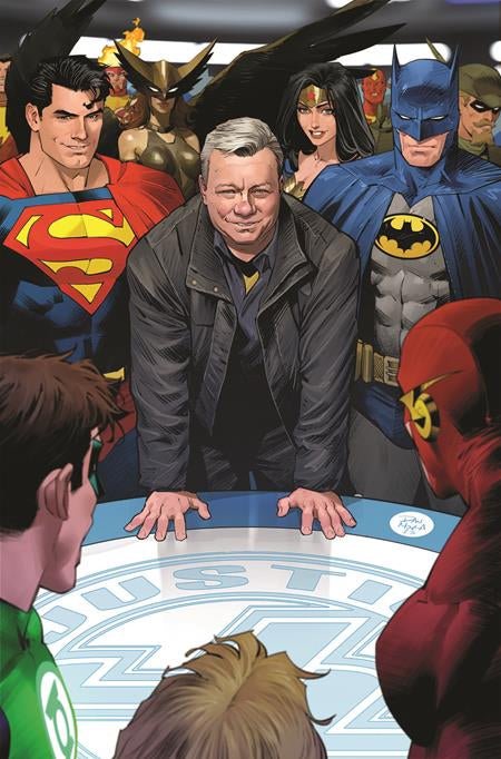 Batman Superman Worlds Finest #25 Dan Mora William Shatner Cameo Card Stock Variant - FURYCOMIX