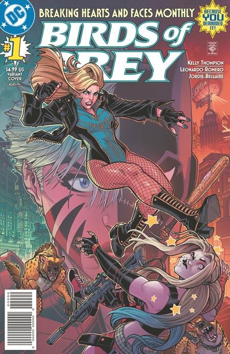 Birds Of Prey #1 F 1:25 Nick Bradshaw Variant - FURYCOMIX