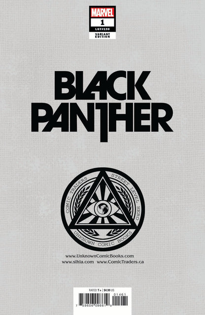 BLACK PANTHER #1 UNKNOWN COMICS DAVID NAKAYAMA EXCLUSIVE VIRGIN VAR (08/04/2021) (11/03/2021) (11/10/2021) (11/24/2021) - FURYCOMIX