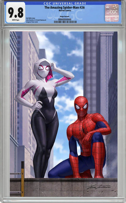 CGC 9.8 Amazing Spider-Man #26 - Virgin Junggeun Yoon - FURYCOMIX