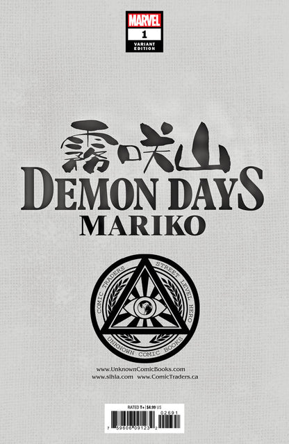 DEMON DAYS MARIKO #1 UNKNOWN COMICS KAEL NGU EXCLUSIVE VAR (06/16/2021) - FURYCOMIX