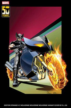 Doctor Strange #11 B Ej Su Wolverine Ghost Rider 1 Homage Variant - FURYCOMIX