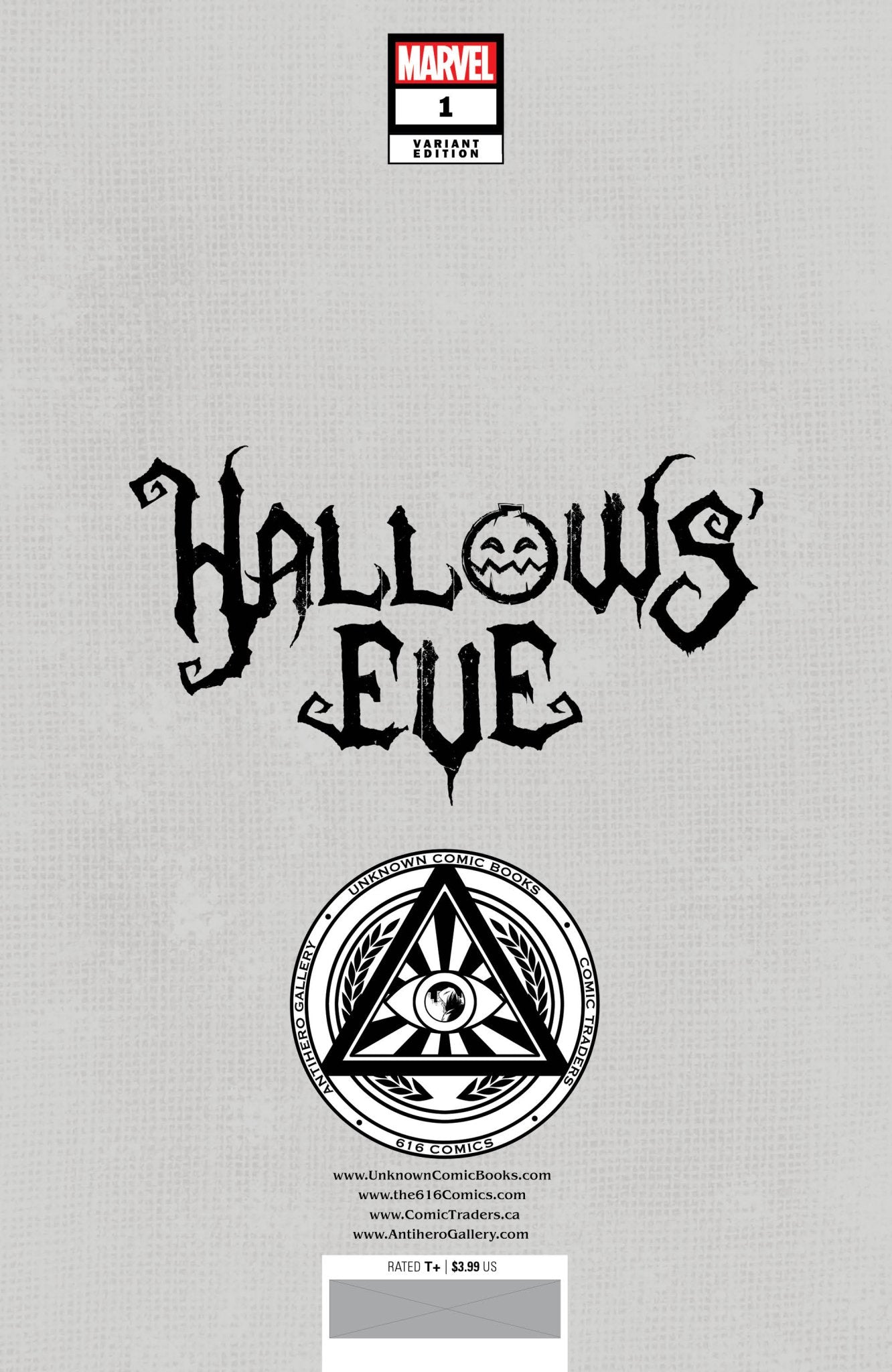 HALLOWS' EVE #1 UNKNOWN COMICS SABINE RICH EXCLUSIVE VAR (03/01/2023) - FURYCOMIX