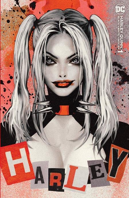 HARLEY QUINN BLACK WHITE REDDER #1 (OF 6) CVR D INC SOZOMAIKA VAR - FURYCOMIX