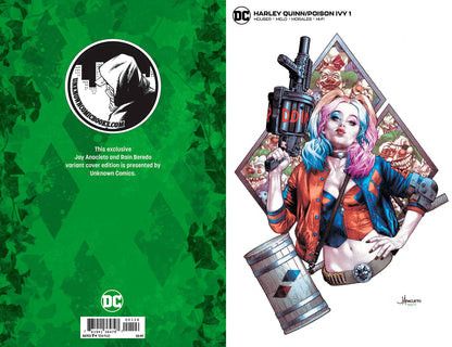 HARLEY QUINN & POISON IVY #1 (OF 6) UNKNOWN COMICS JAY ANACLETO EXCLUSIVE MINIMAL (09/04/2019) - FURYCOMIX