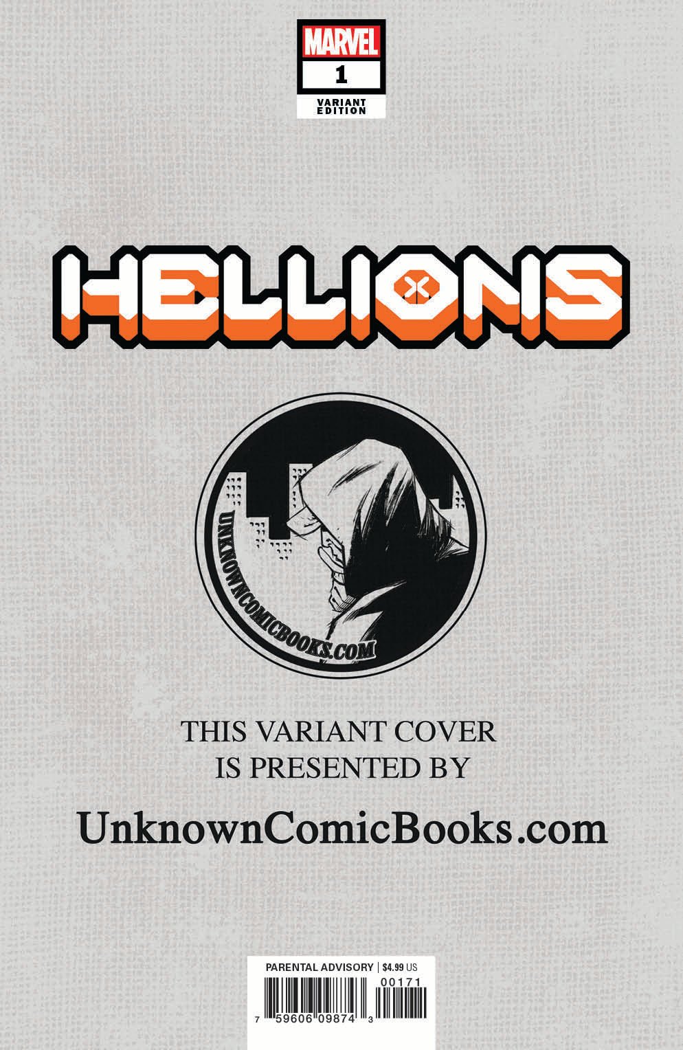 HELLIONS #1 UNKNOWN COMICS JAY ANACLETO EXCLUSIVE VAR DX (03/25/2020) - FURYCOMIX