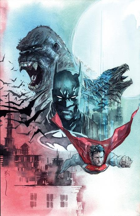 Justice League Vs Godzilla Vs Kong #2 (Of 7) E 1:50 Dustin Nguyen Card Stock Variant - FURYCOMIX