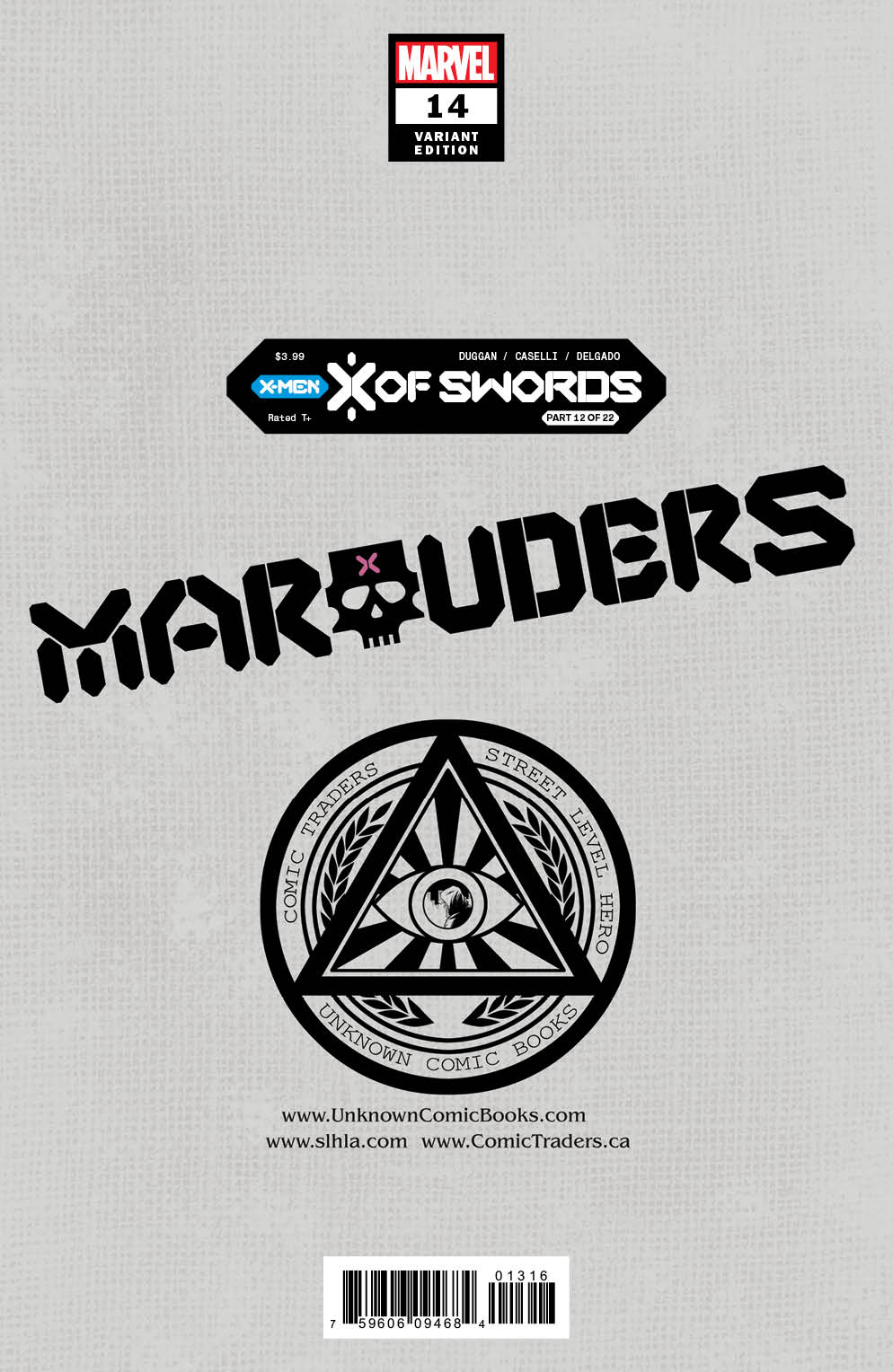 MARAUDERS #14 UNKNOWN COMICS DAVID NAKAYAMA EXCLUSIVE VAR XOS (11/04/2020) - FURYCOMIX