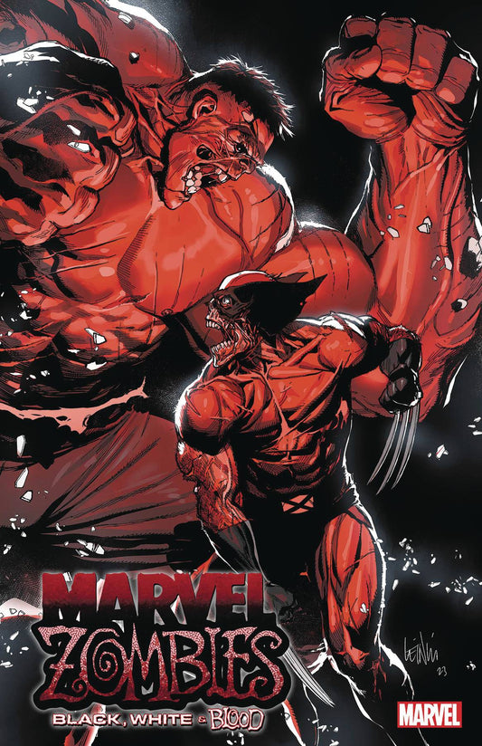 Marvel Zombies Black White Blood #1 C Leinel Yu Variant - FURYCOMIX
