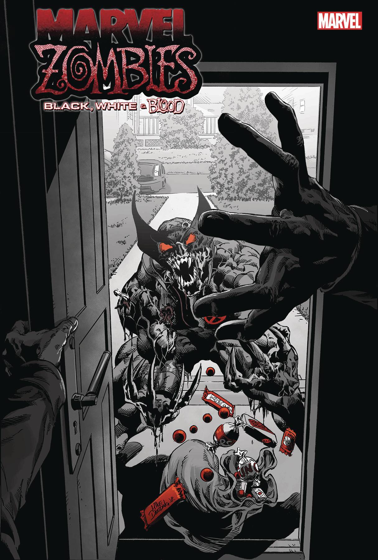 Marvel Zombies Black White Blood #1 F 1:50 Mike Deodato Unearthed Variant - FURYCOMIX