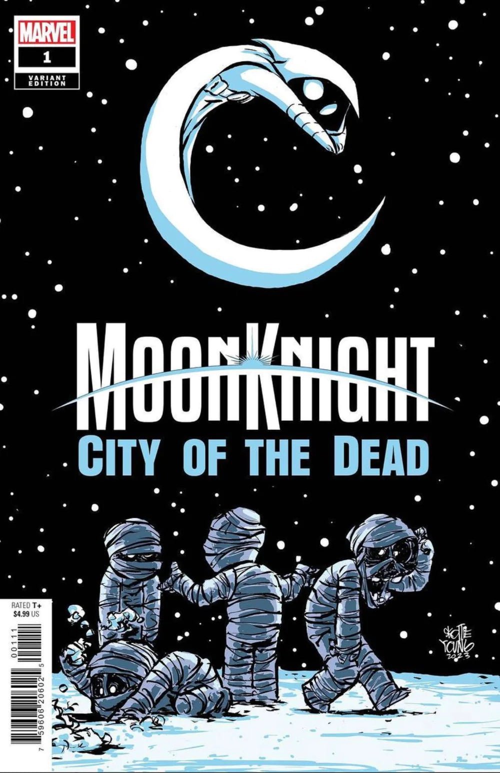 MOON KNIGHT CITY OF THE DEAD #1 (OF 5) SKOTTIE YOUNG VAR - FURYCOMIX