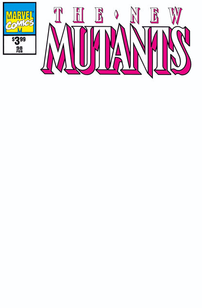 NEW MUTANTS #98 FACSIMILE EDITION BLANK EXCLUSIVE (07/03/2019) - FURYCOMIX