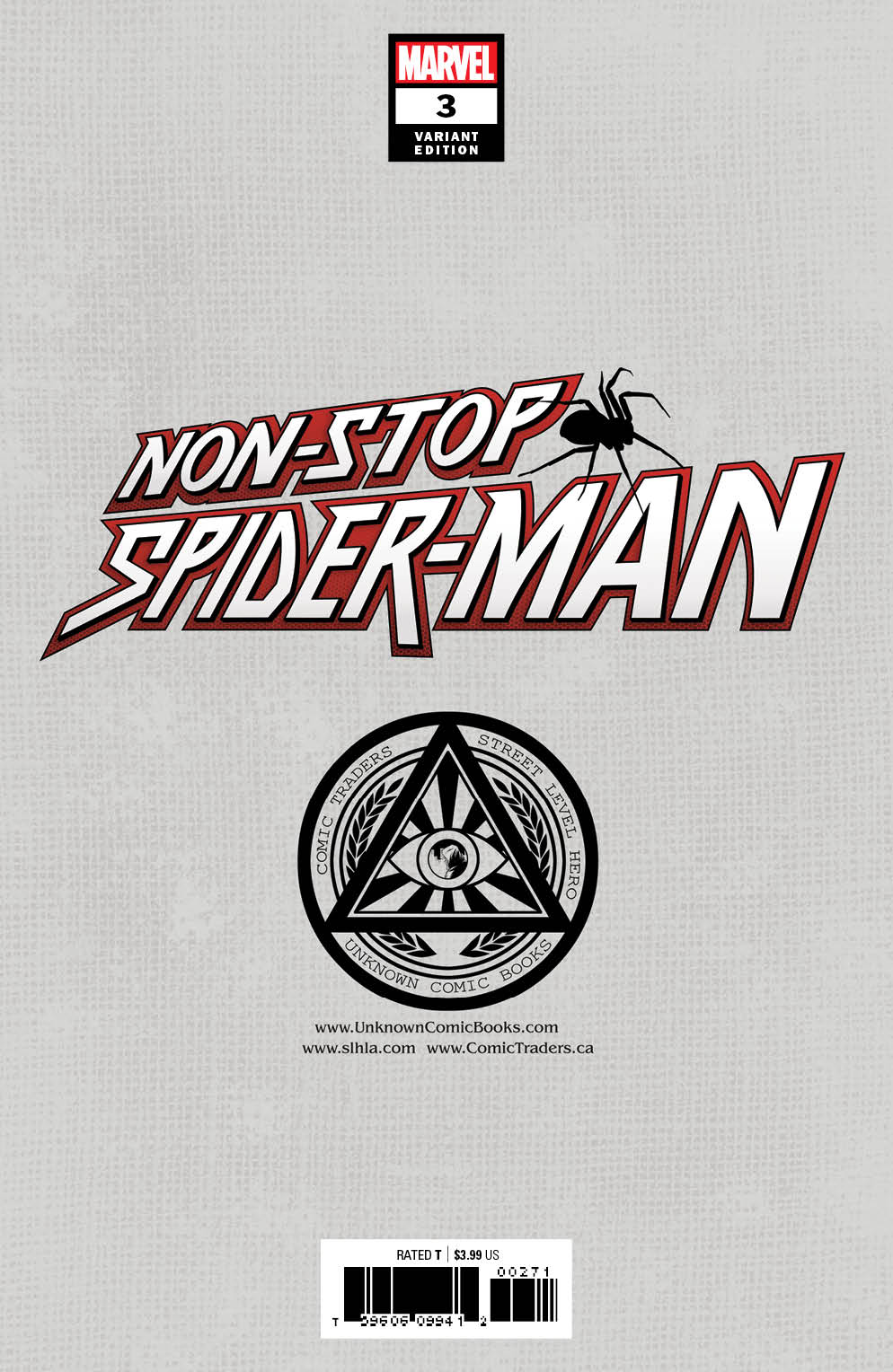 NON-STOP SPIDER-MAN #3 UNKNOWN COMICS GABRIELE DELL'OTTO EXCLUSIVE VIRGIN VAR (06/02/2021) - FURYCOMIX