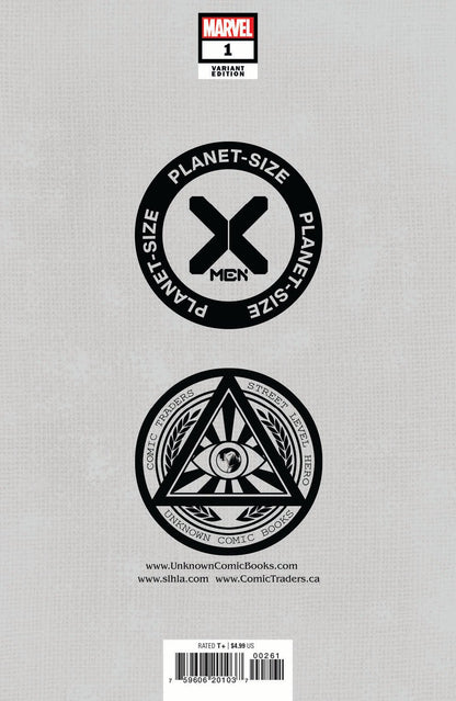 PLANET-SIZED X-MEN #1 UNKNOWN COMICS DAVID NAKAYAMA EXCLUSIVE VAR GALA (06/16/2021) - FURYCOMIX