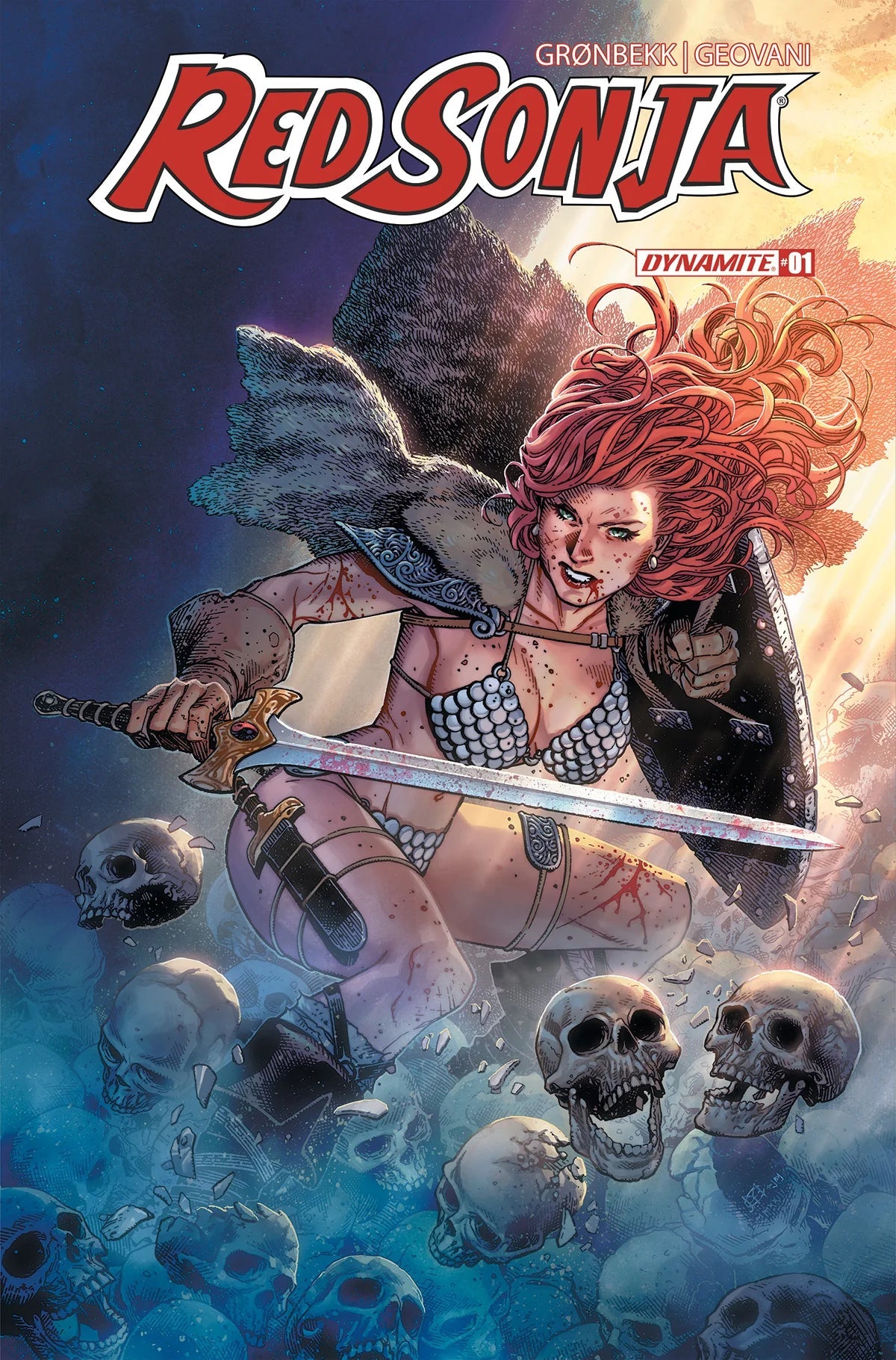 Red Sonja 2023 #1 B Jim Cheung Variant - FURYCOMIX