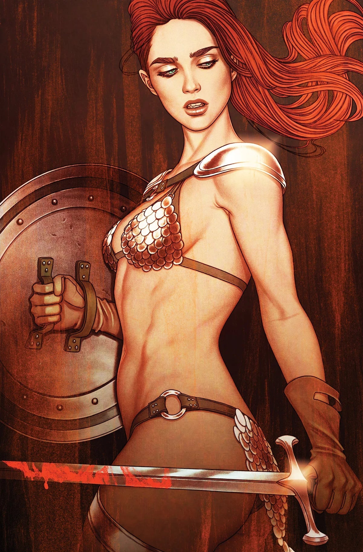 Red Sonja 2023 #1 Jenny Frison Ltd Virgin Variant - FURYCOMIX