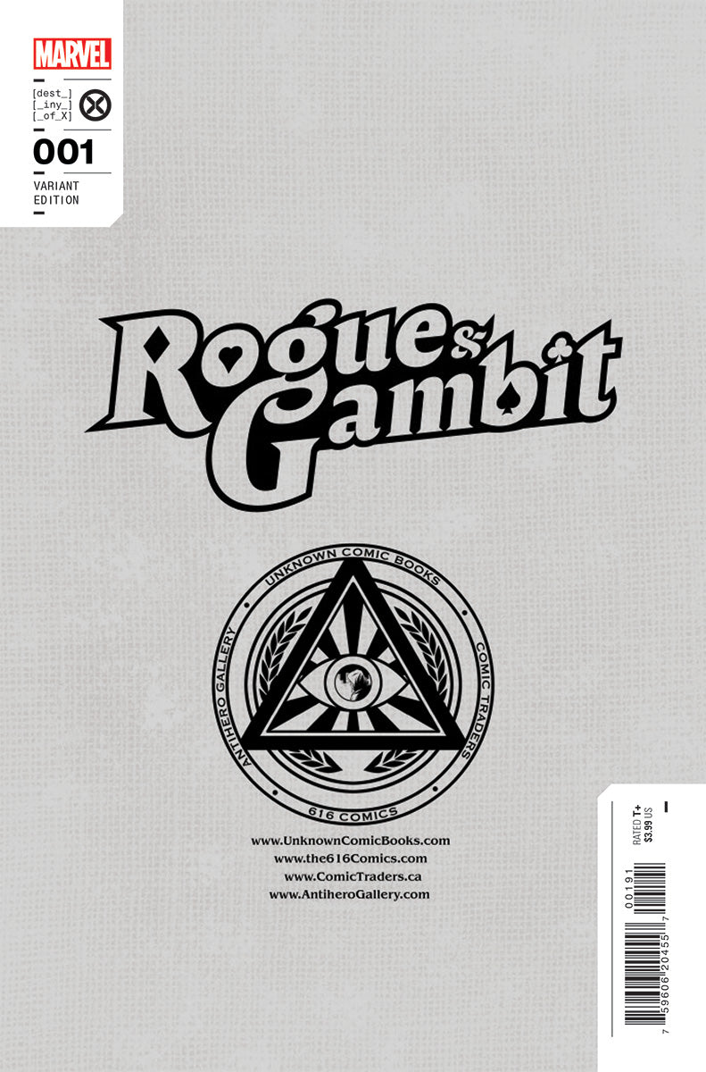 ROGUE & GAMBIT #1 UNKNOWN COMICS KAARE ANDREWS EXCLUSIVE VAR (03/01/2023) - FURYCOMIX