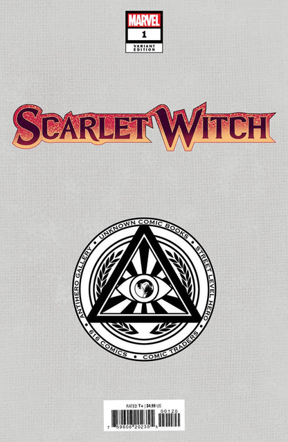 SCARLET WITCH #1 UNKNOWN COMICS DAVID NAKAYAMA EXCLUSIVE VAR (01/04/2023) - FURYCOMIX