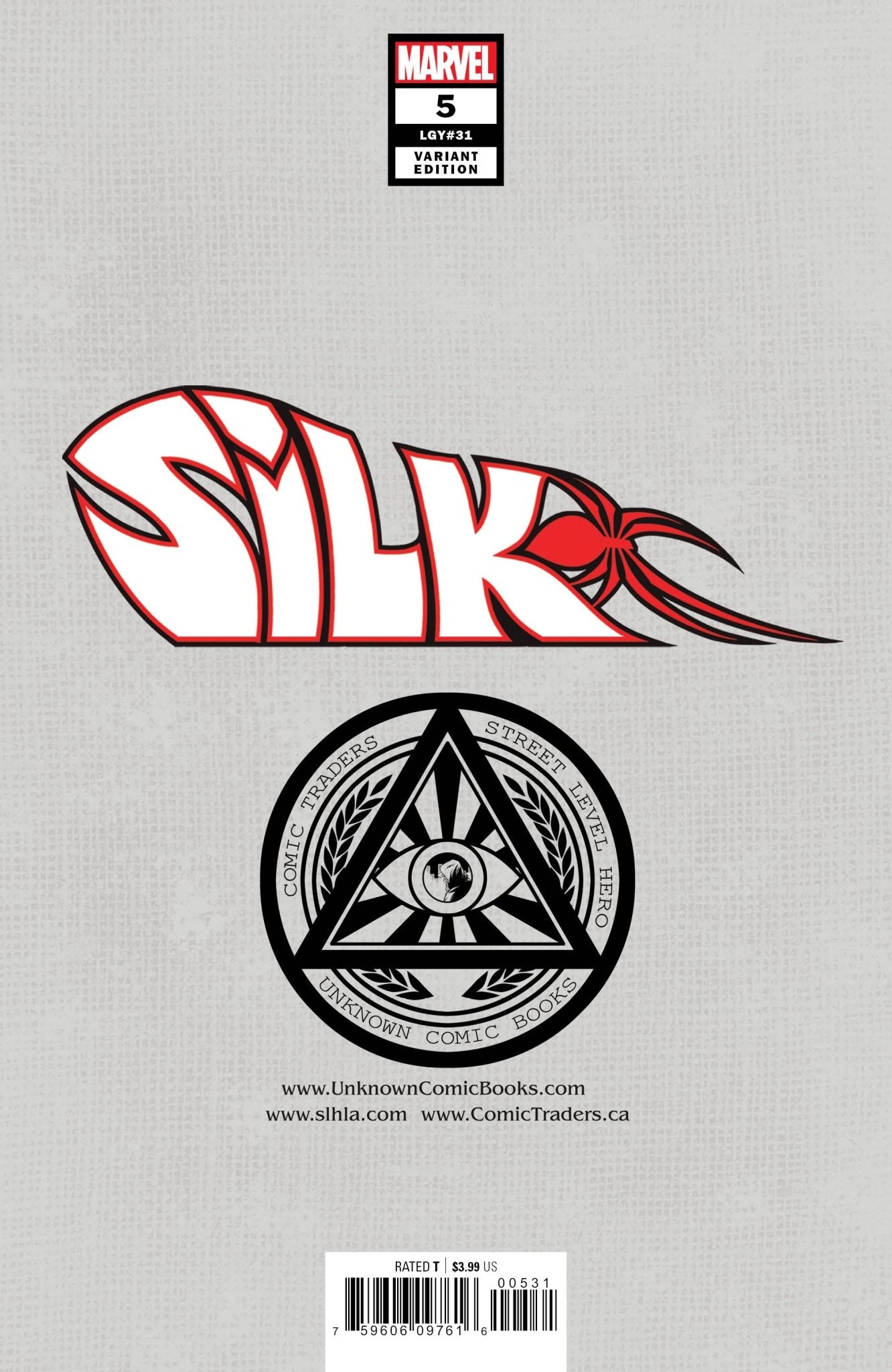 SILK #5 (OF 5) UNKNOWN COMICS KAEL NGU EXCLUSIVE VIRGIN VAR (08/04/2021) - FURYCOMIX