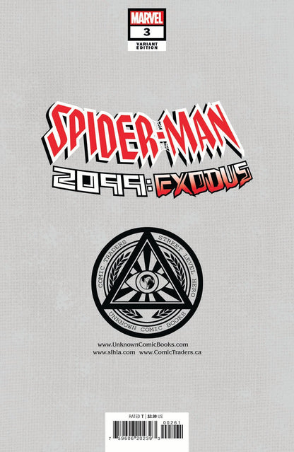 SPIDER-MAN 2099: EXODUS #3 UNKNOWN COMICS ALAN QUAH EXCLUSIVE VAR (06/29/2022) - FURYCOMIX