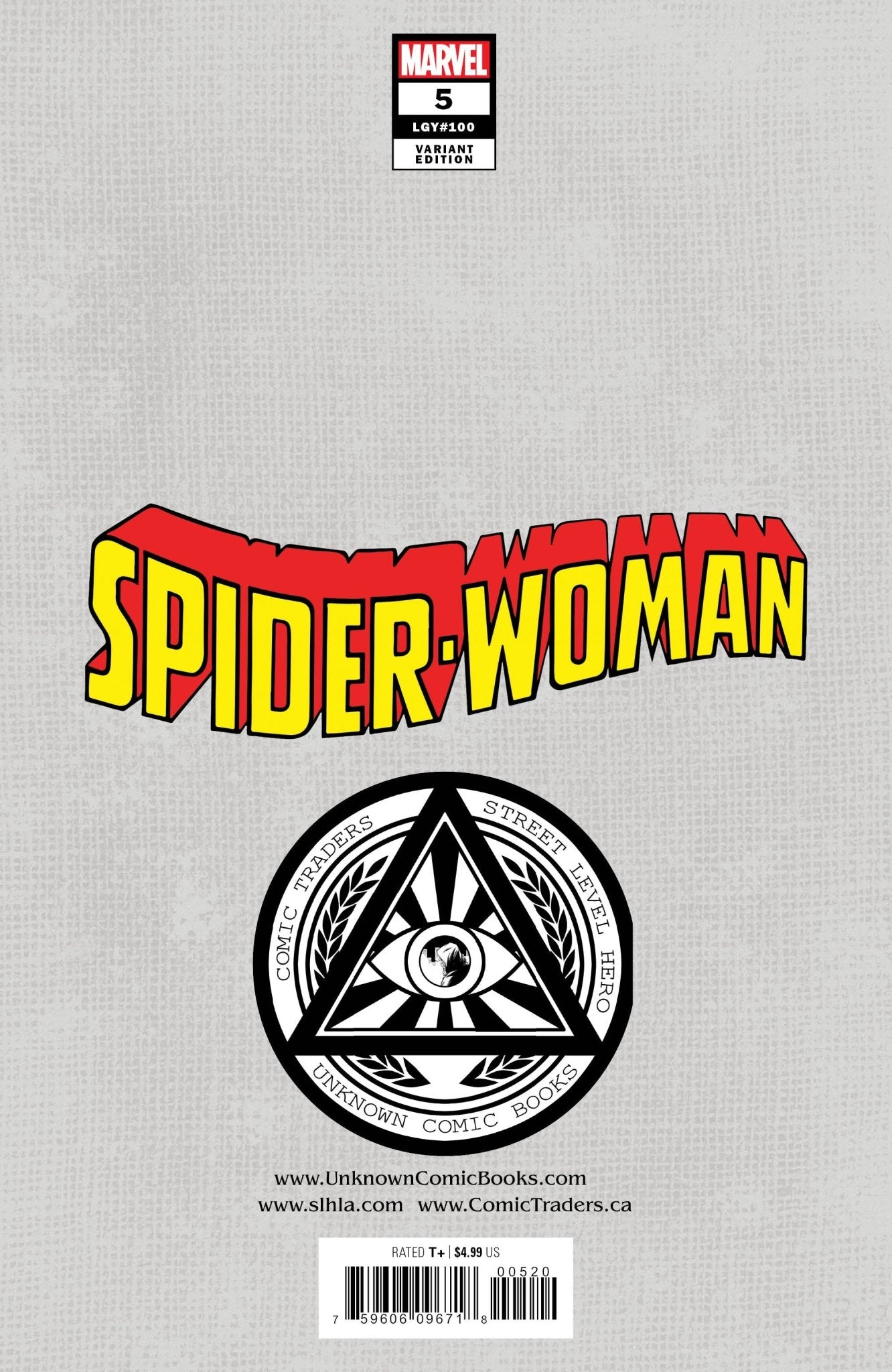 SPIDER-WOMAN #5 UNKNOWN COMIC MIGUEL MERCADO EXCLUSIVE VAR (10/21/2020) - FURYCOMIX