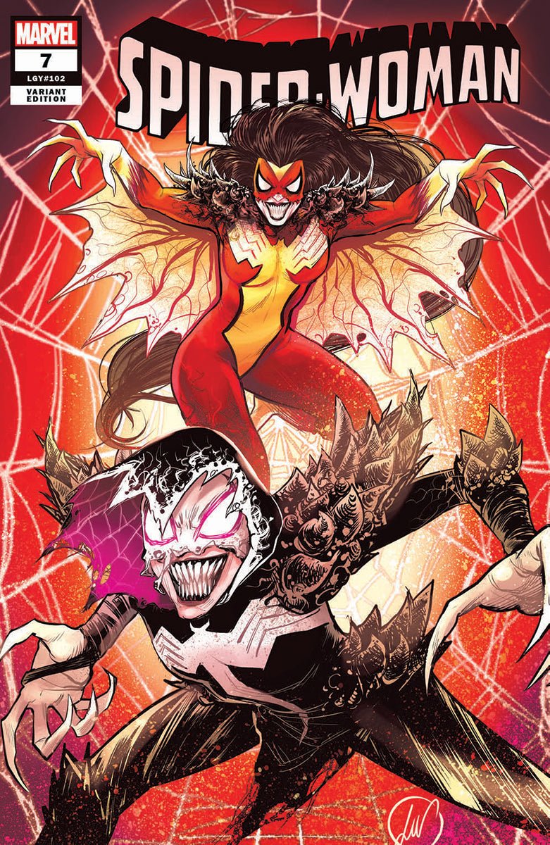 SPIDER-WOMAN #7 UNKNOWN COMICS LUCAS WERNECK EXCLUSIVE KNULLIFIED VAR KIB (12/23/2020) - FURYCOMIX