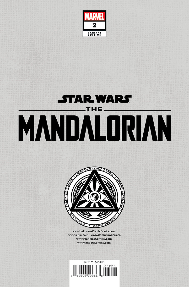 STAR WARS: THE MANDALORIAN #2 UNKNOWN COMICS TODD NAUCK EXCLUSIVE VAR (08/17/2022) - FURYCOMIX