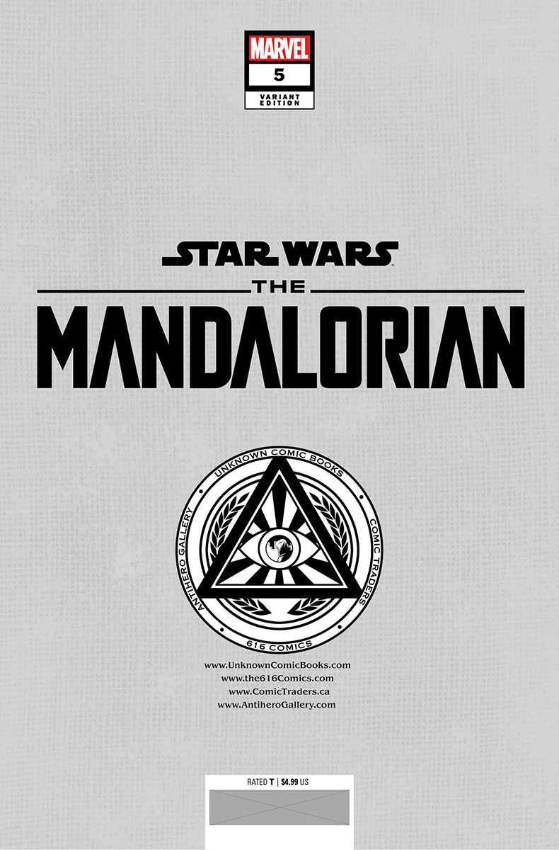 STAR WARS: THE MANDALORIAN SEASON 2 #5 UNKNOWN COMICS PEACH MOMOKO EXCLUSIVE VIRGIN VAR (10/11/2023) - FURYCOMIX