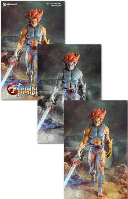 THUNDERCATS #1 BJORN BARENDS EXCLUSIVE THREE PACK (LIMITED BUNDLES) - FURYCOMIX